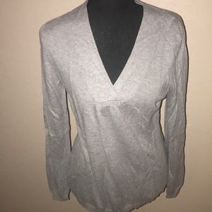 Ann Taylor loft gray sweater size small